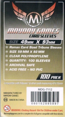 Протекторы для карт Mayday Roman Card Size (49 х 93 мм, 100 шт.) (STANDART)